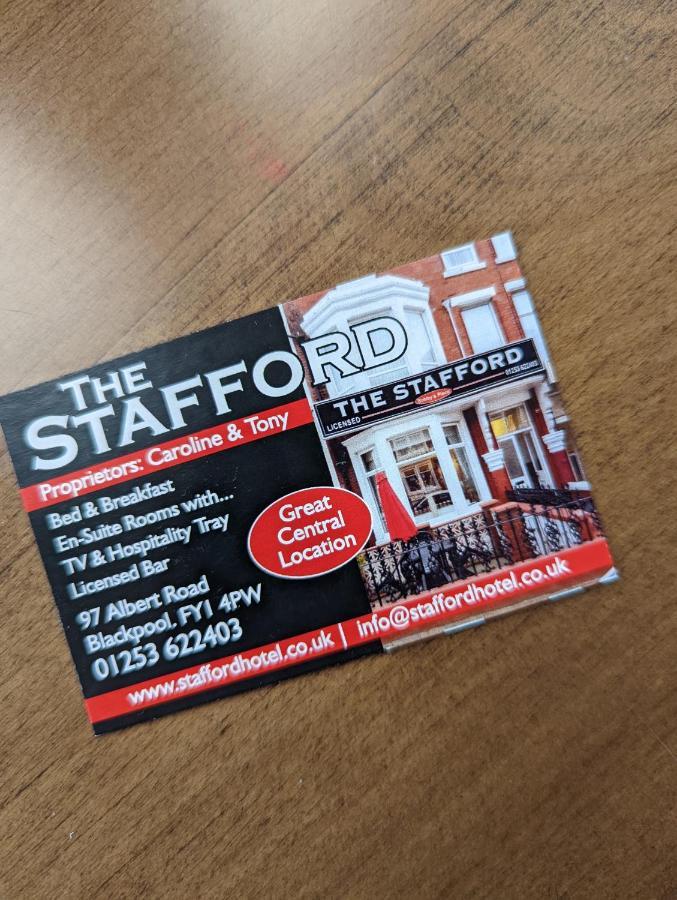 Bed and Breakfast The Stafford à Blackpool Extérieur photo